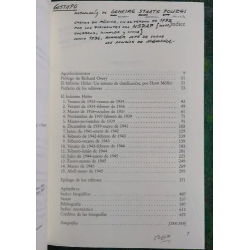 El Informe Hitler