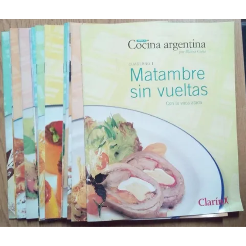 Cocina Argentina 15 Fascículos Completa