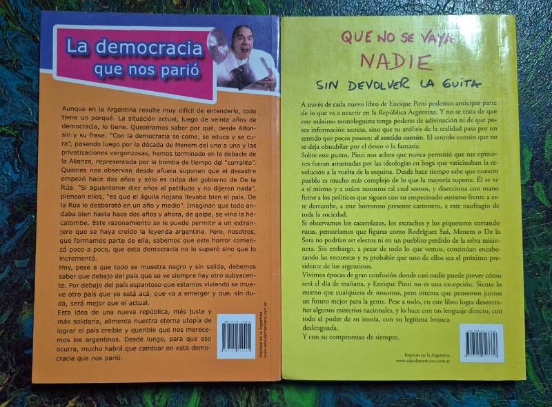 Dos libros Enrique Pinti