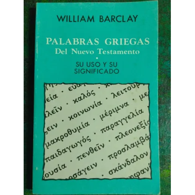 Palabras Griegas Del Nuevo Testamento