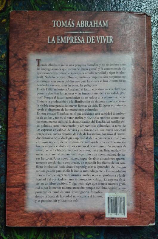 La empresa de vivir
