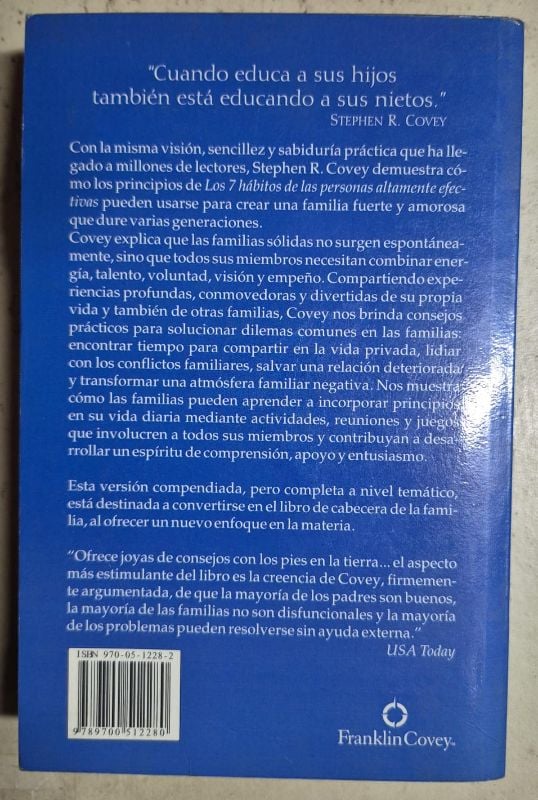 Los 7 hábitos de las familias altamente efectivas