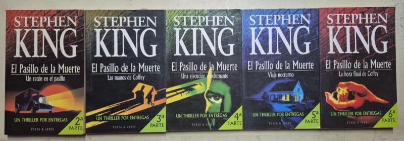 Stephen King / El pasillo de la muerte 5 tomos