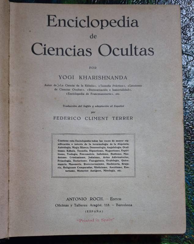 Enciclopedia de ciencias ocultas