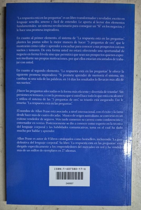 La respuesta está en las preguntas