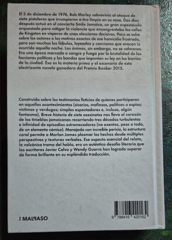 Breve historia de siete asesinatos