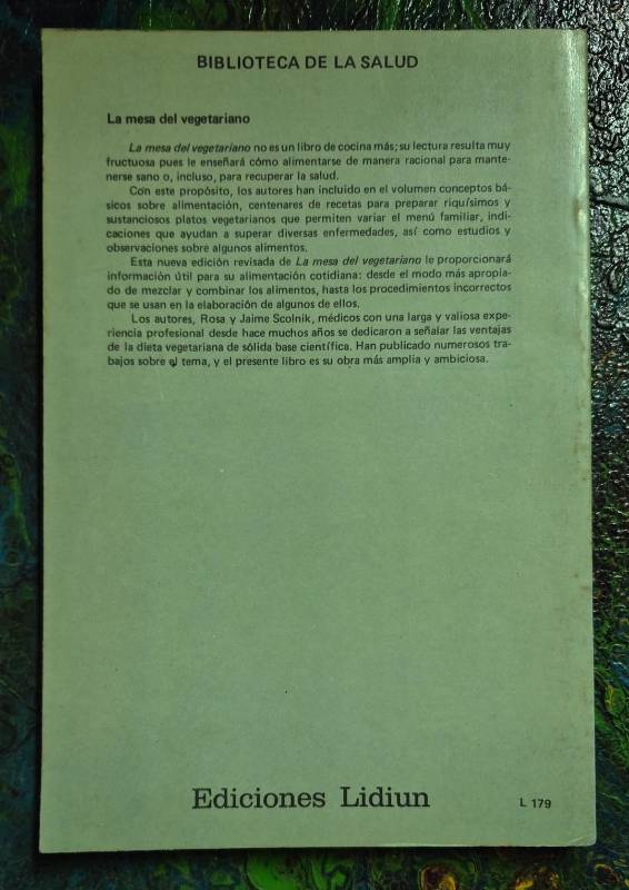 La mesa del vegetariano