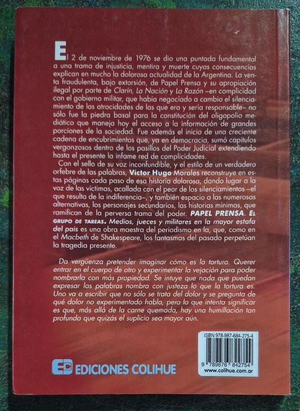 Papel prensa el grupo de tareas