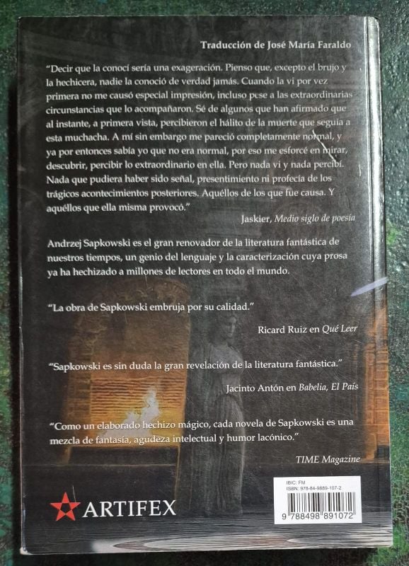 Tiempo de odio La saga de Geralt de Rivia 4