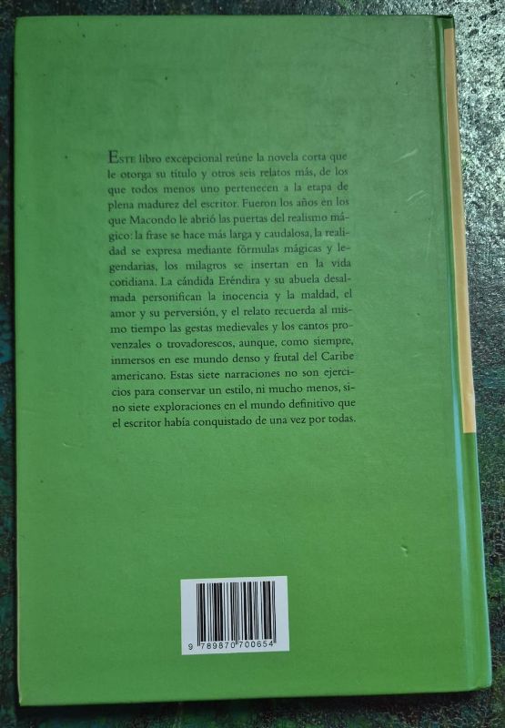 La increíble y triste historia de la cándida Erendira y de su abuela desalmada
