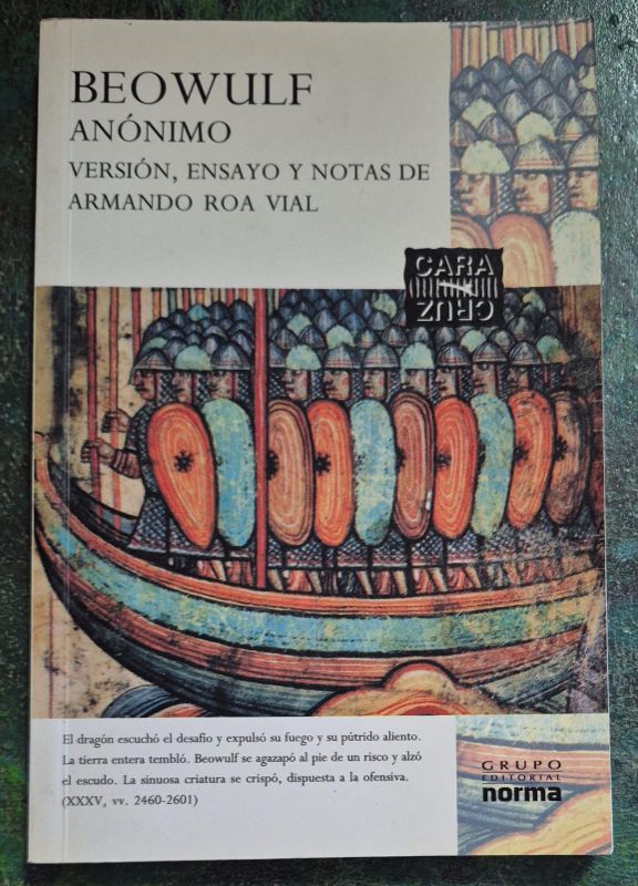 Beowulf Libro Cara Cruz