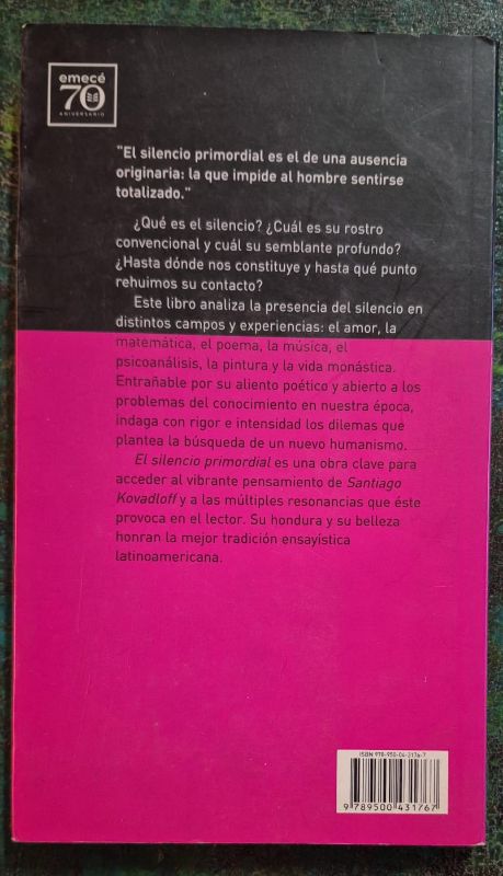 El silencio primordial