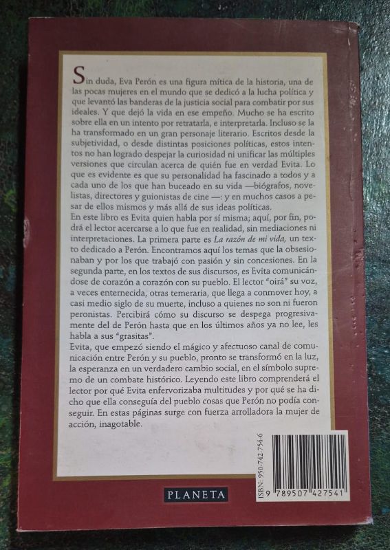 La razón de mi vida y otros escritos