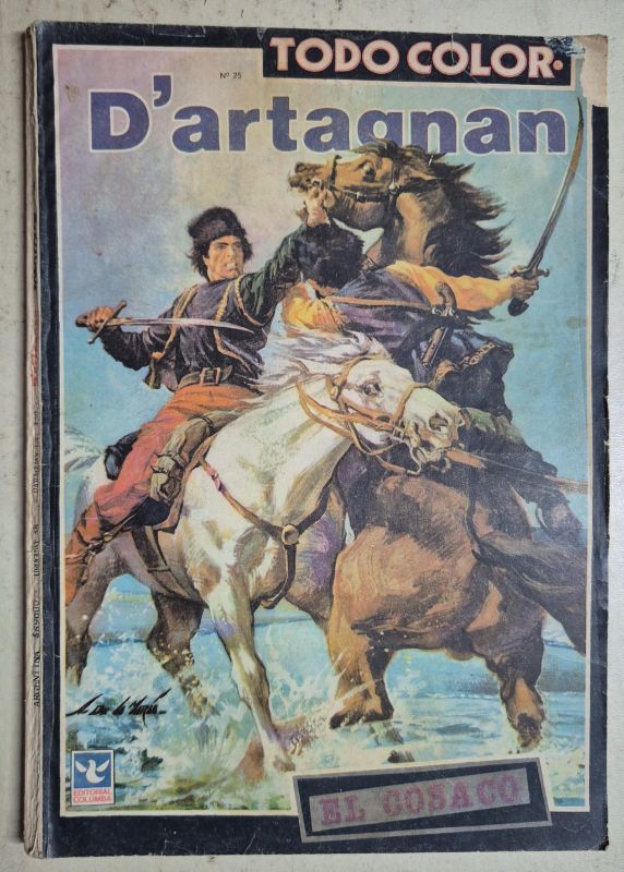 Revista D'artagnan todo color N°25