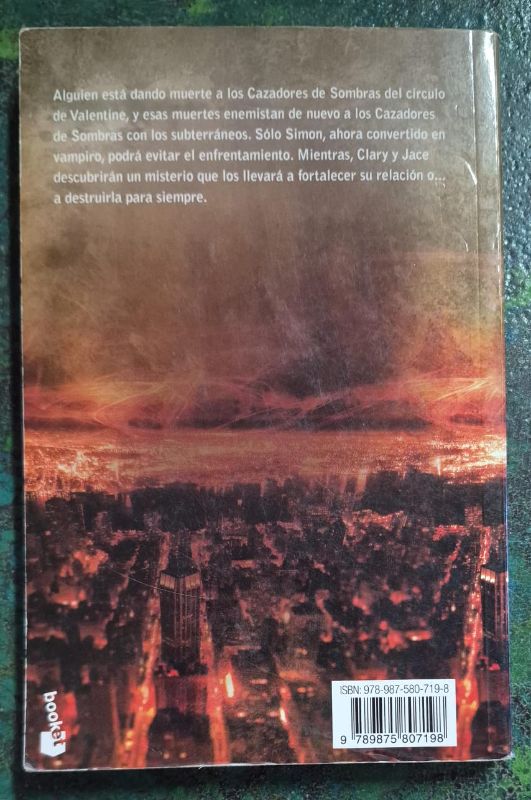 Cazadores de sombras 4 Ciudad de los ángeles caídos
