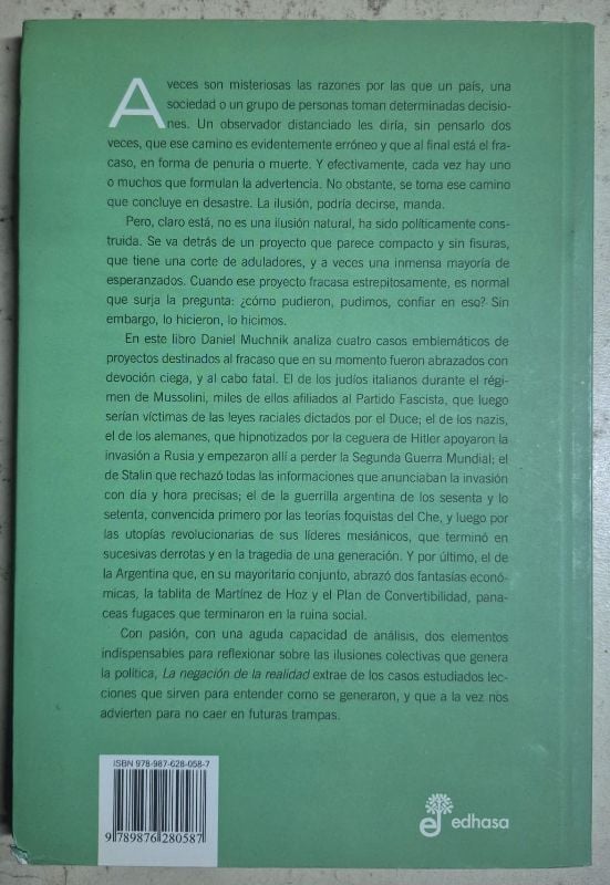 La negación de la realidad