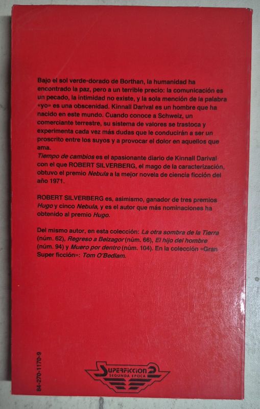 Tiempo de cambios / Superficción