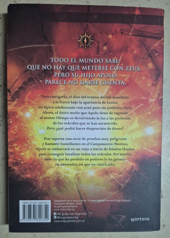 Las pruebas de Apolo La profecía oscura