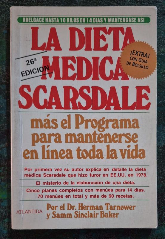 La dieta medica Scarsdale