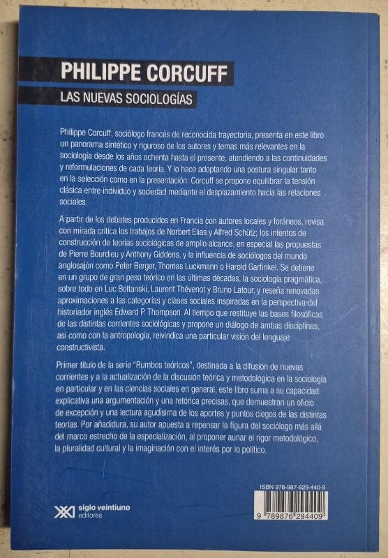 Las nuevas sociologías