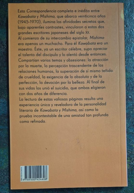 Yasunari Kawabata y Yukio Mishima / Correspondencia (1945 - 1970)