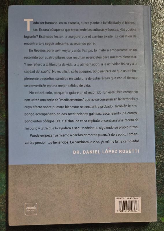 Recetas para vivir mejor y más tiempo