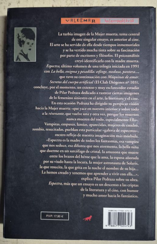 Espectra Descenso a las criptas de la literatura