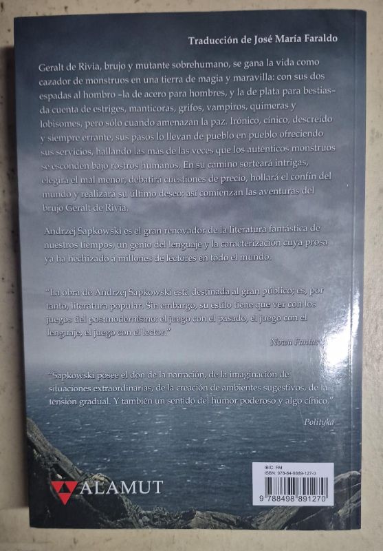 El último deseo La saga de Geralt de Rivia
