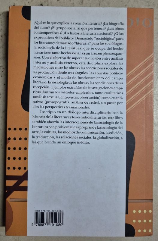 La sociología de la literatura