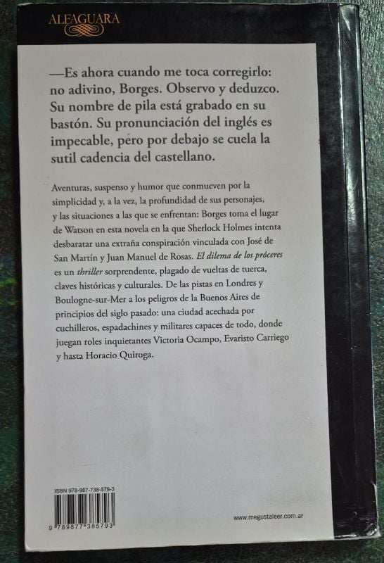 El dilema de los próceres