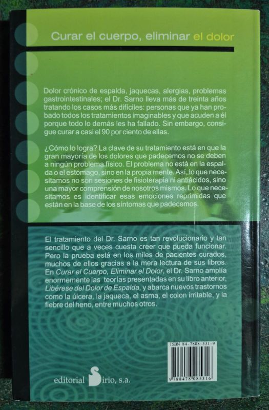 Curar el cuerpo, eliminar el dolor