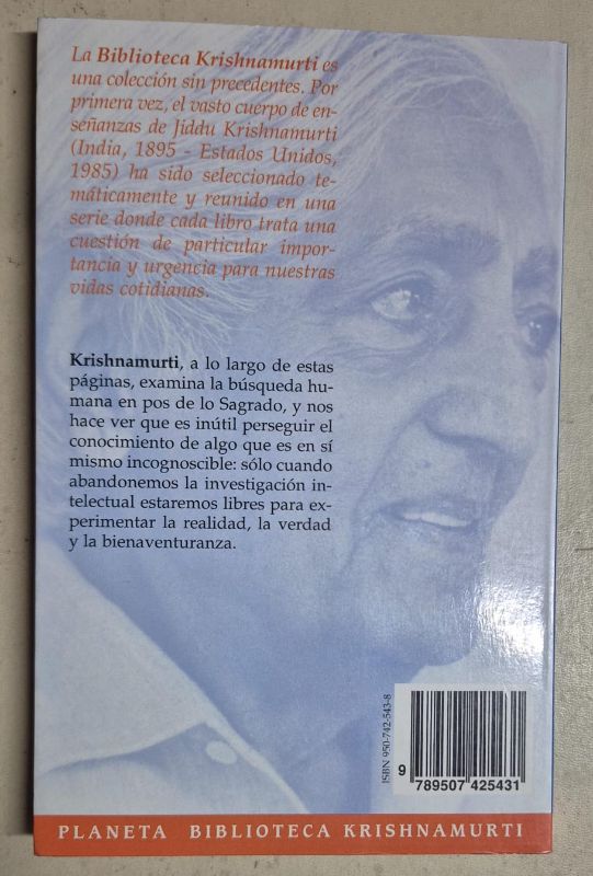 Krishnamurti / Dios