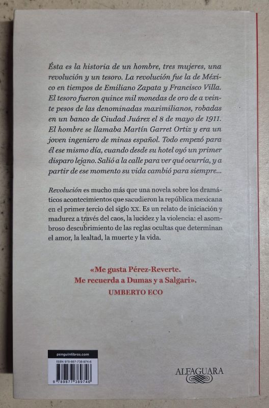 Pérez - Reverte / Revolución