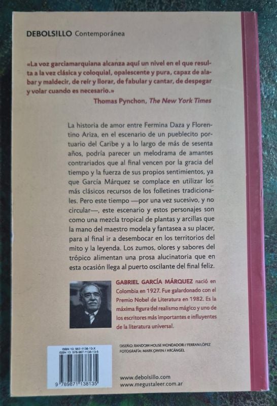 El amor en los tiempos del cólea