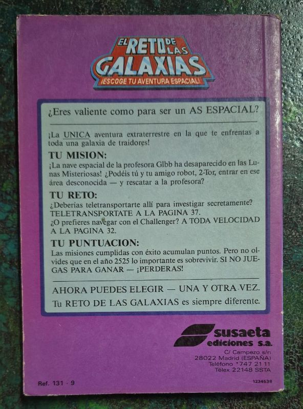 El reto de las galaxias 9 Lunas misteriosas / Elige tu propia aventura