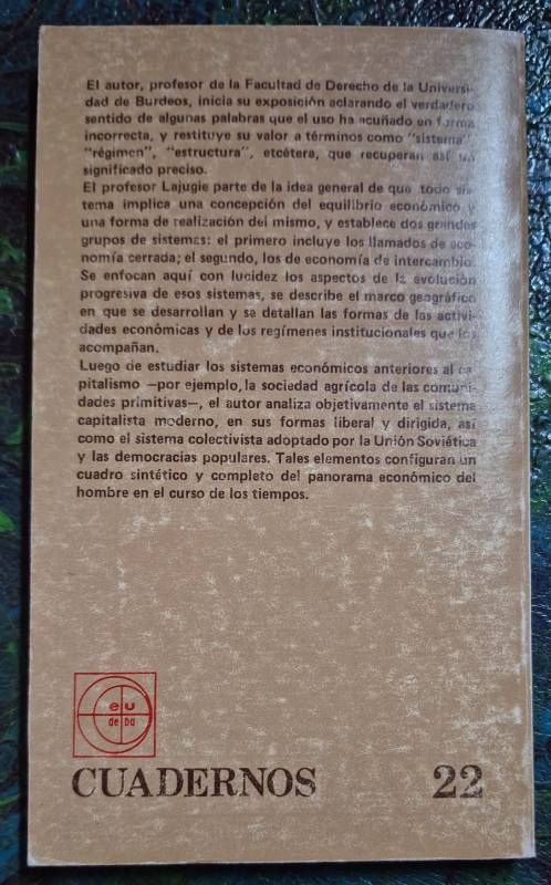 Los sistemas económicos