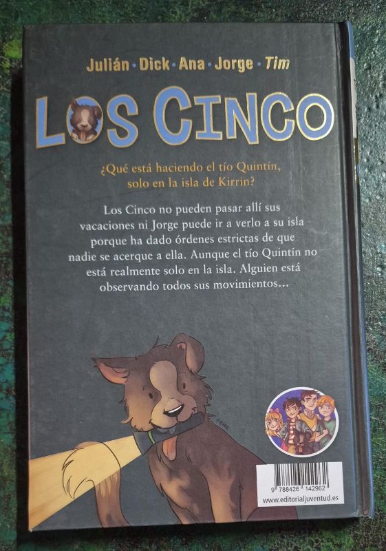 Los cinco otra vez en la isla de Kirrin