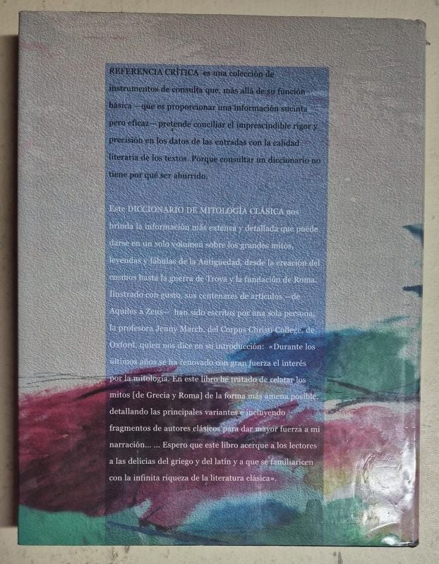 Diccionario de mitología clásica