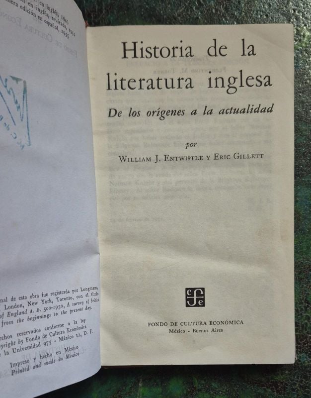 Historia de la literatura inglesa