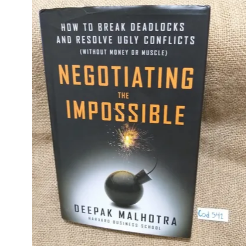 Negotiating The Impossible En Inglés