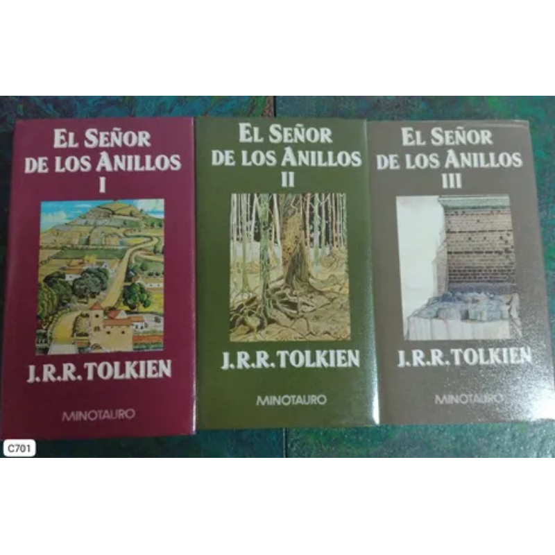 El Señor De Los Anillos 3 Tomos