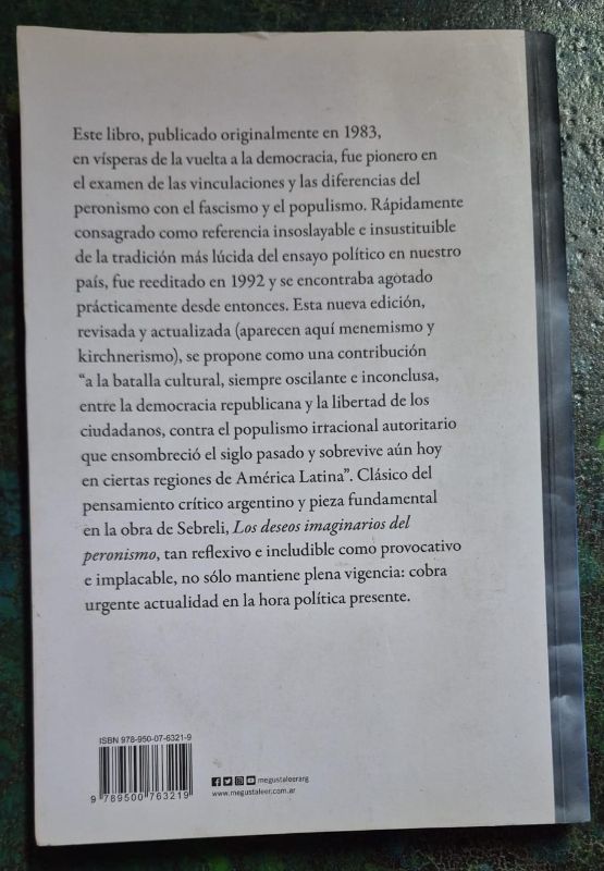 Los deseos imaginarios del peronismo
