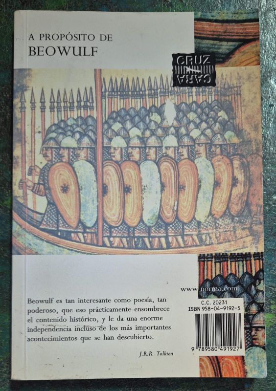 Beowulf Libro Cara Cruz