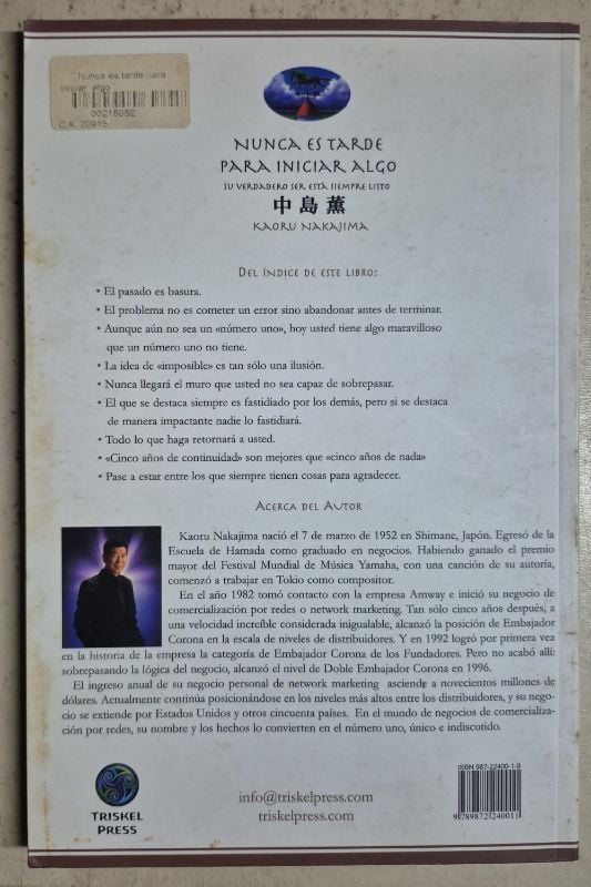 Nunca es tarde para iniciar algo