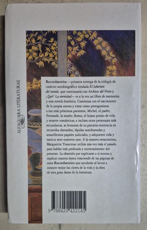 Marguerite Yourcenar / Recordatorios