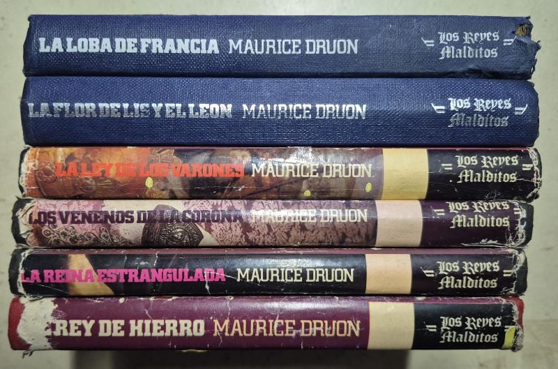 Lote Maurice Druon 6 libros