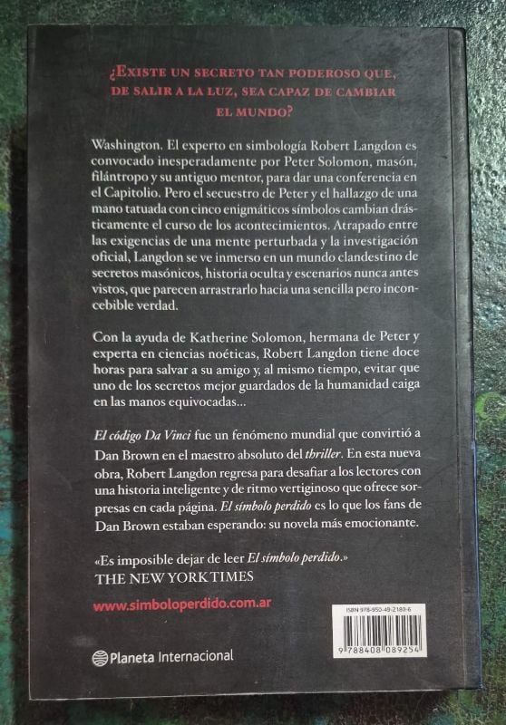 El símbolo perdido