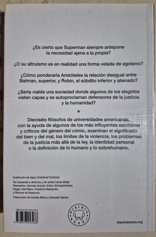 Los superhéroes y la filosofía
