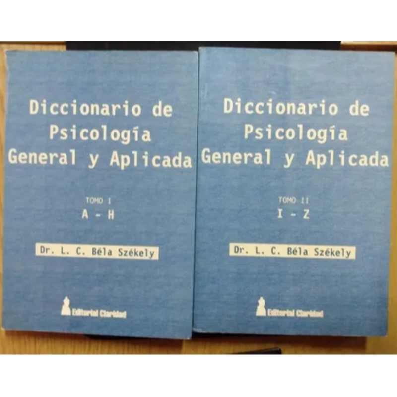 Diccionario De Psicología General Y Aplicada 2 Tomos