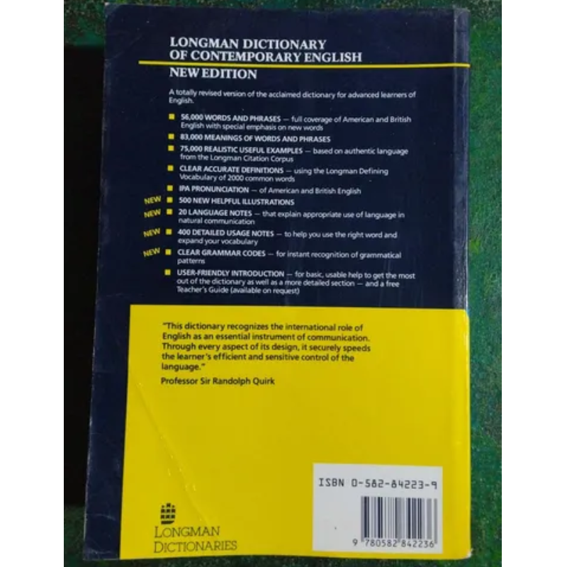 Dictionary Of Contemporary English Longman